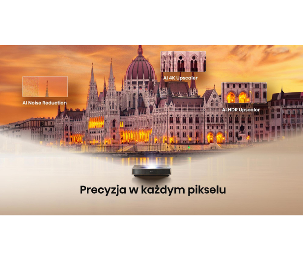 HISENSE Projektor laserowy PT1 3840 x 2160), 2500 ANSI lumen - 1519816 - zdjęcie 7